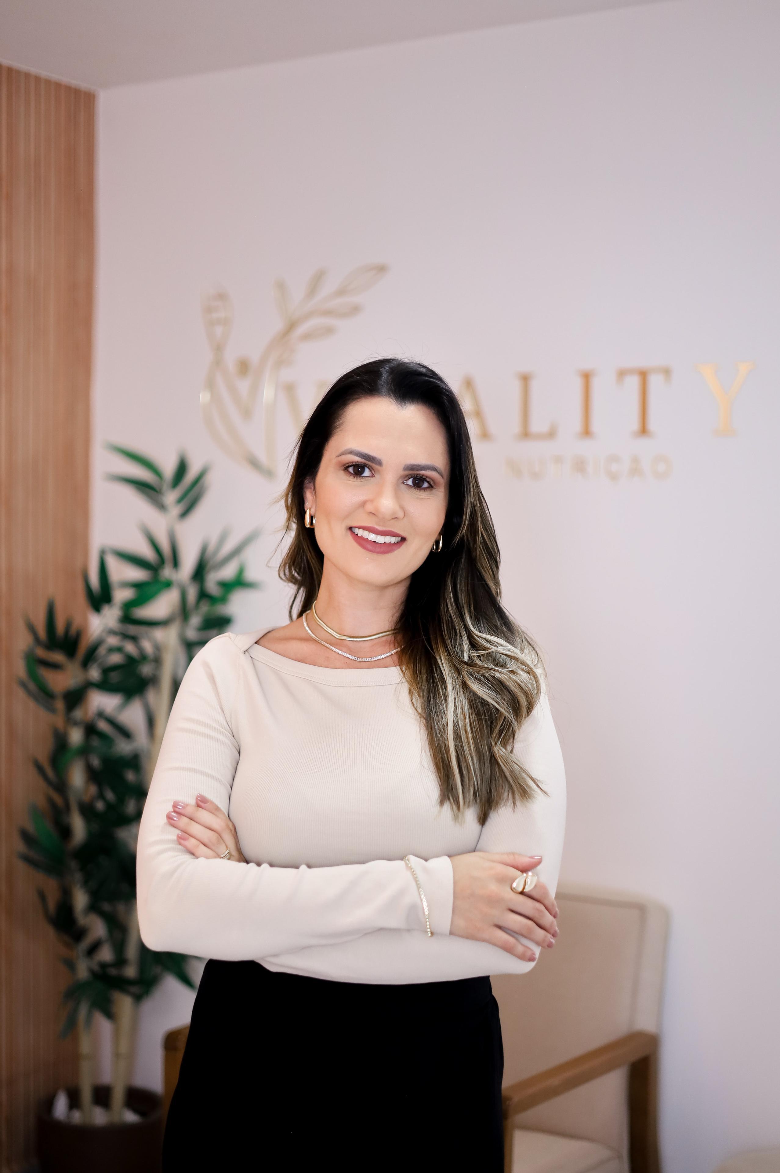 Francielly, nutricionista da Vitality